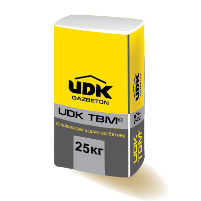 Клей для газобетона UDK TBM 